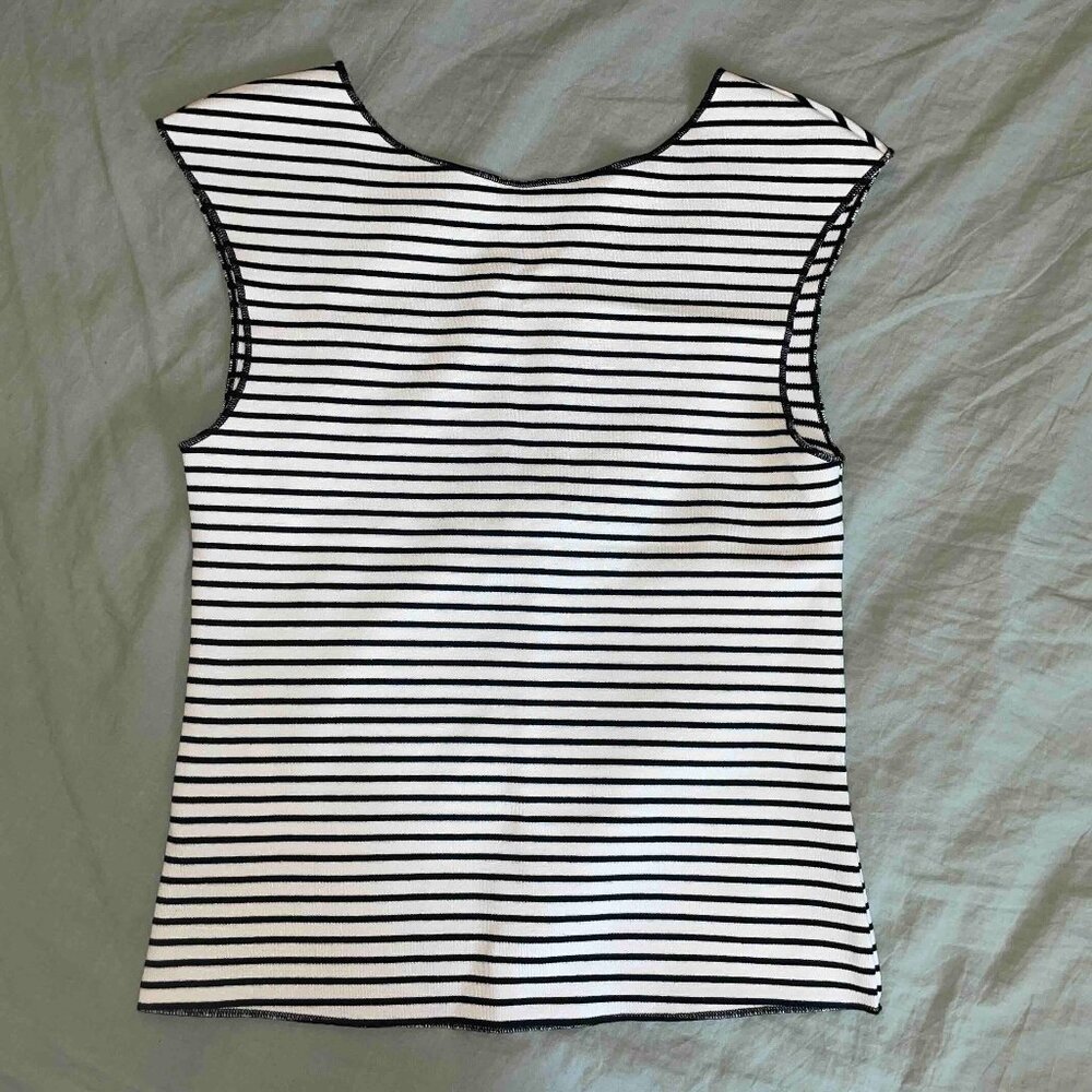 Anthropologie Maeve Open Back Top - Medium
